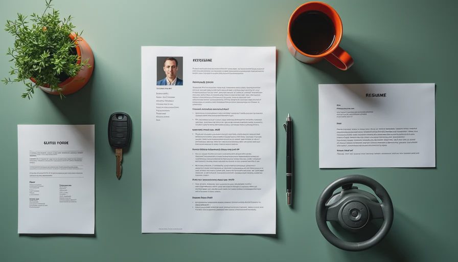 Visual context for auto job application